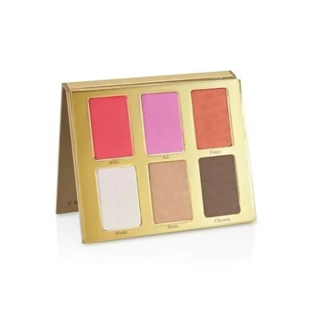 CosMyFy AboutFace Pressed Highlighter/Bronzer/Blush Palette New!